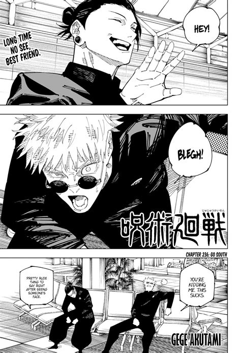 Read Jujutsu Kaisen, Chapter 236 Manga